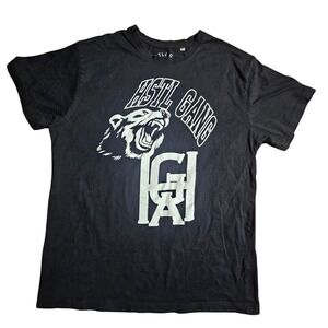 Hustle Gang Mens Roaring Bear HGA Graphic T-Shirt 2XL Streetwear Hip Hop Skater